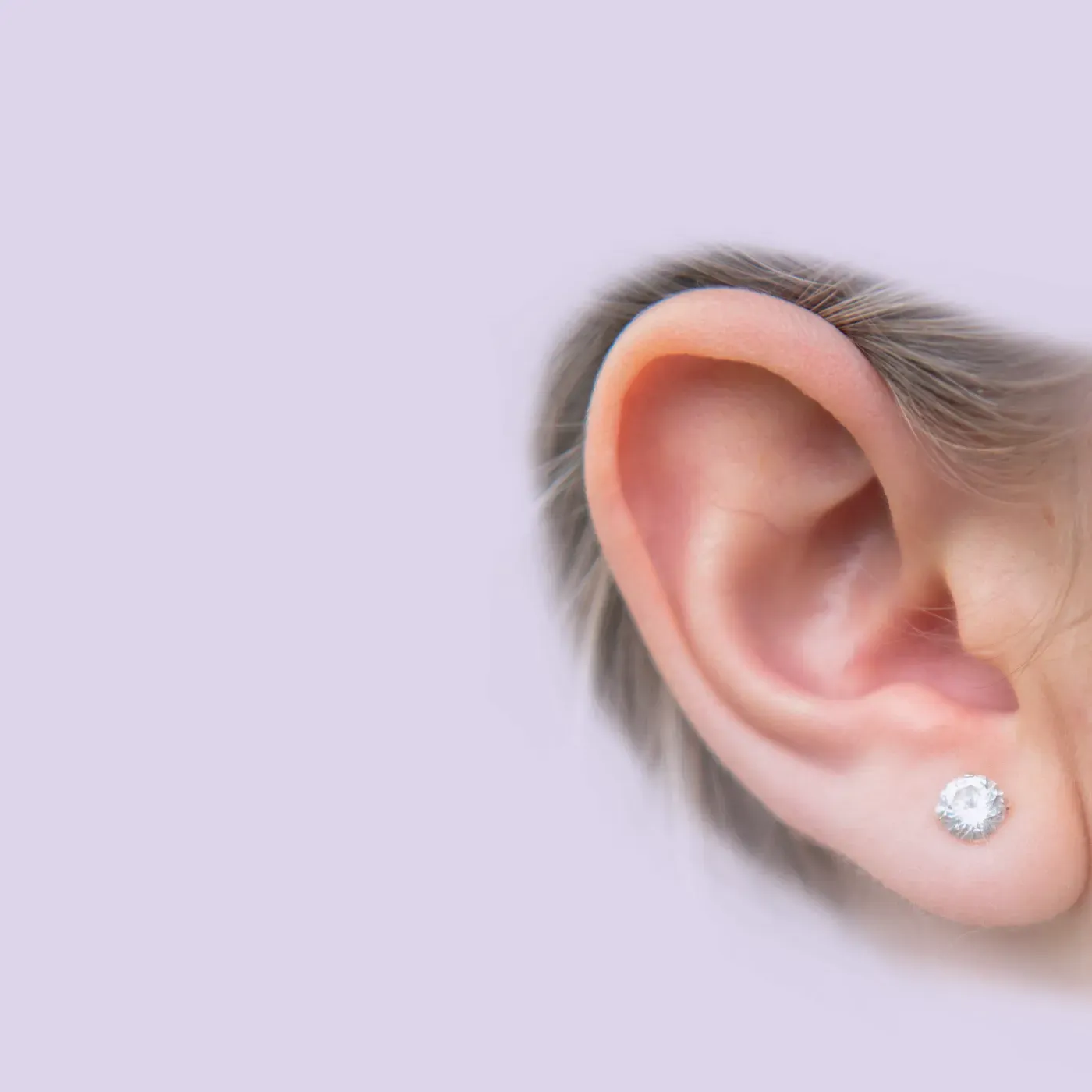 Close-up of an ear with a stud earring, Ear and Nose at Pan Pharmacy