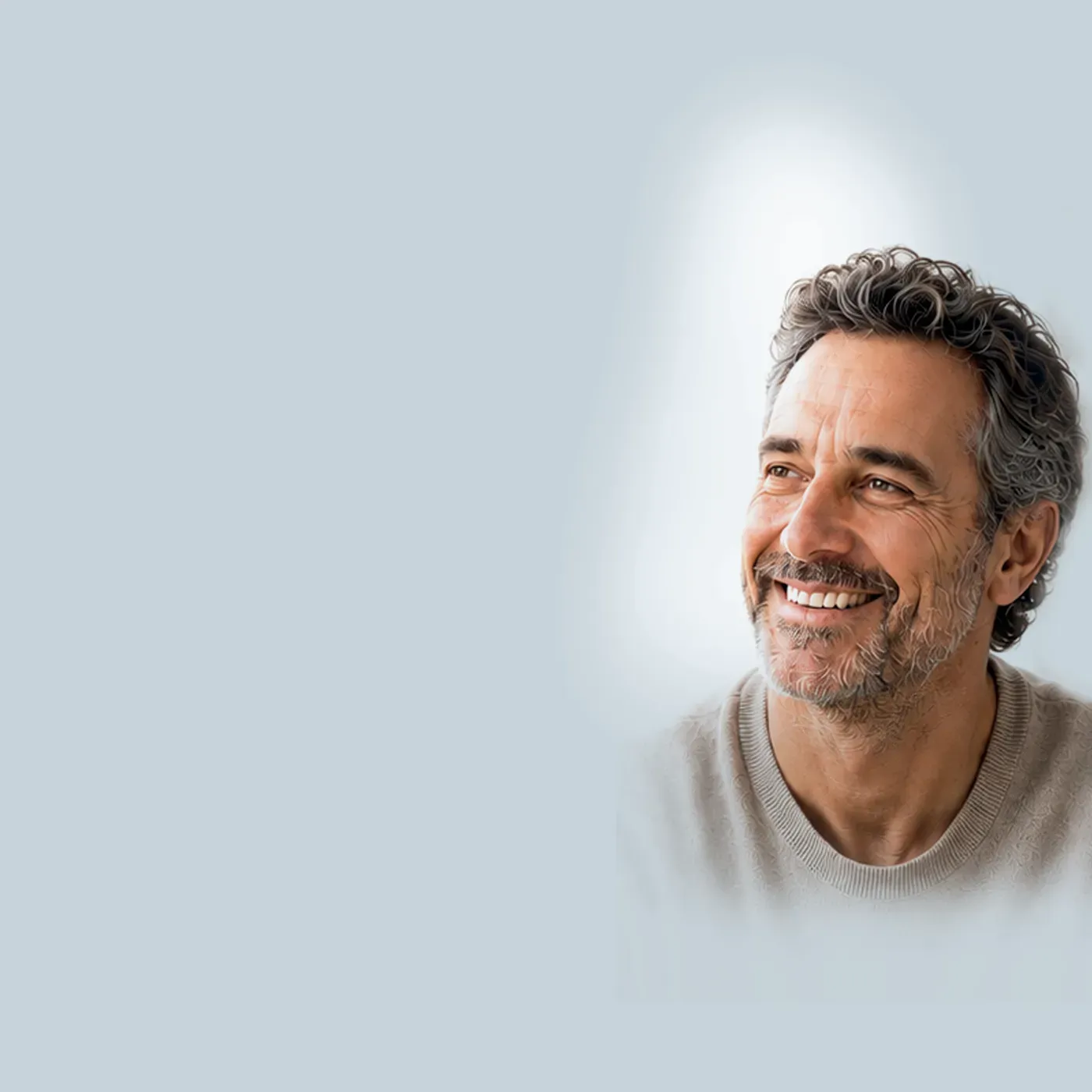 Smiling middle-aged man, Men's Health at Pan Pharmacy